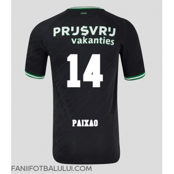 Feyenoord Igor Paixao #14 Tricou Fotbal Replică 2024-25 Barbati Deplasare